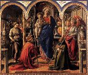 Fra Filippo Lippi Barbadori Altarpiece Germany oil painting artist